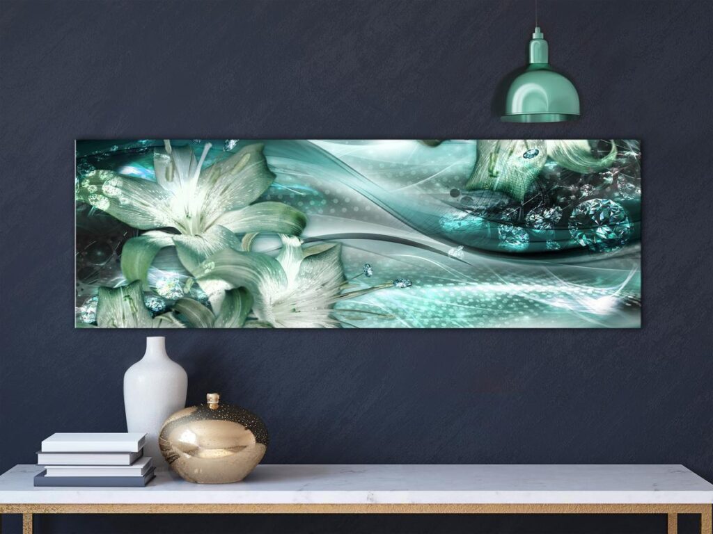 Schilderij - Emerald Dream (1 Part) Narrow - Afbeelding 2