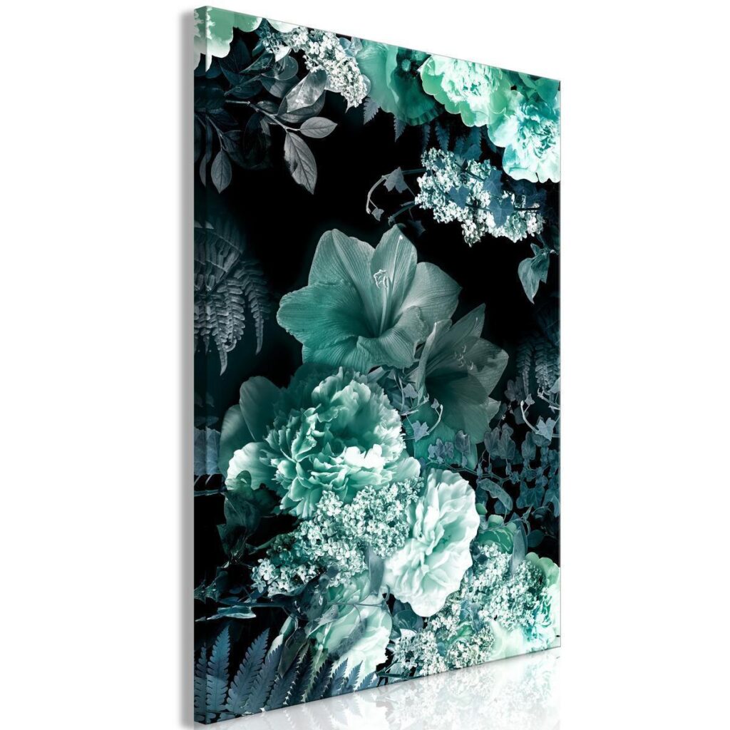 Schilderij - Emerald Garden (1 Part) Vertical - Afbeelding 2