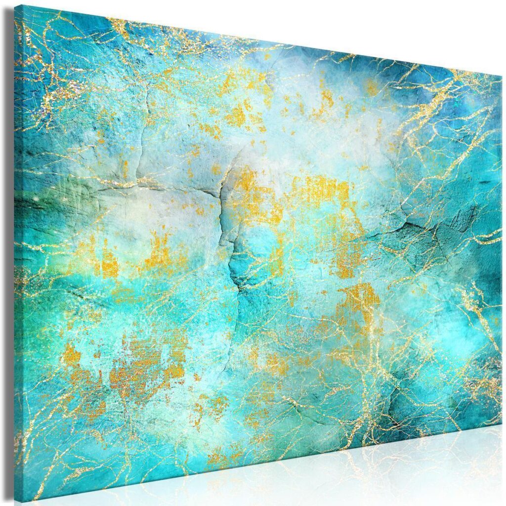 Schilderij - Emerald Ocean (1 Part) Wide - Afbeelding 2