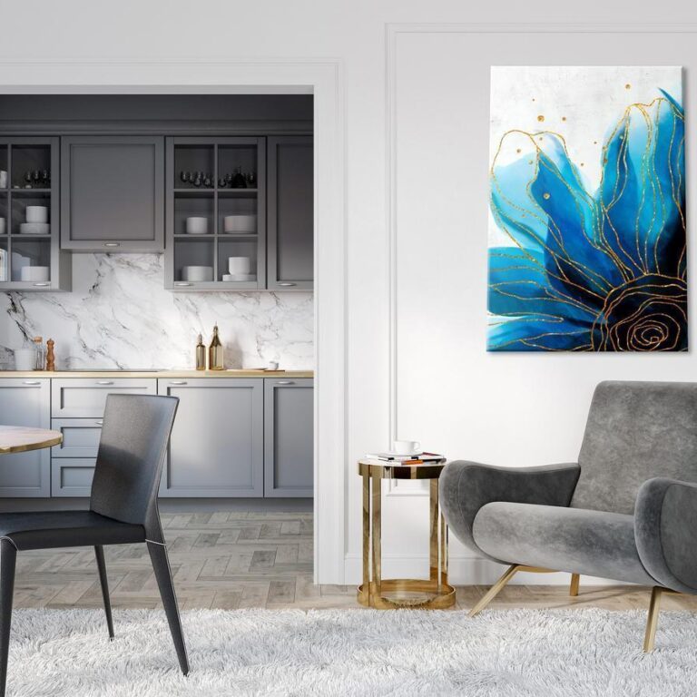 Schilderij - Enchanted Flower (1 Part) Vertical