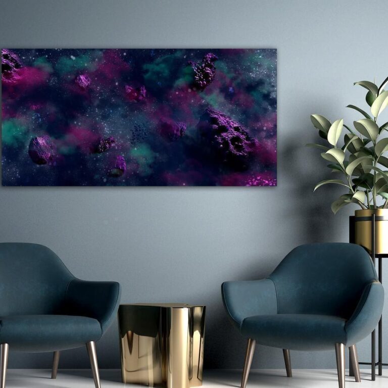 Schilderij - Endless Space (1 Part) Wide
