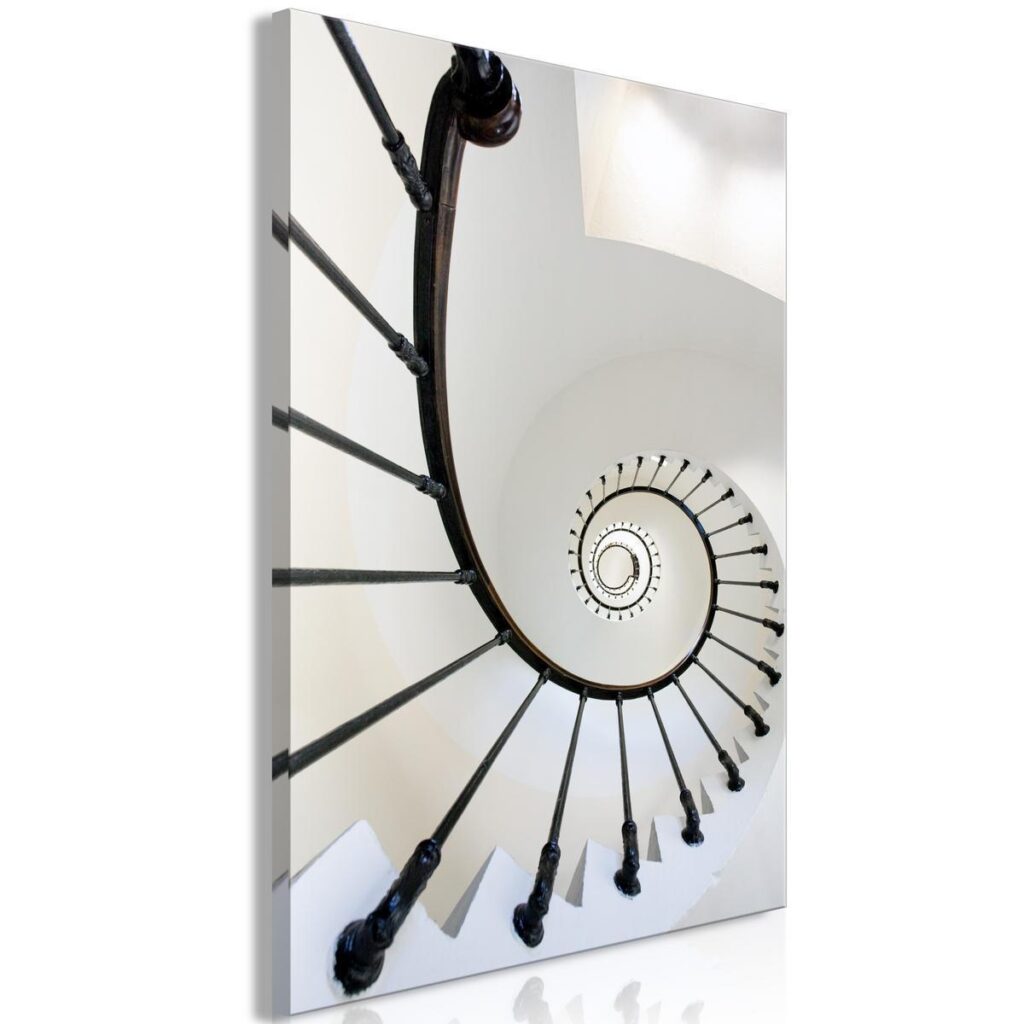 Schilderij - Endless Stairs (1 Part) Vertical - Afbeelding 2