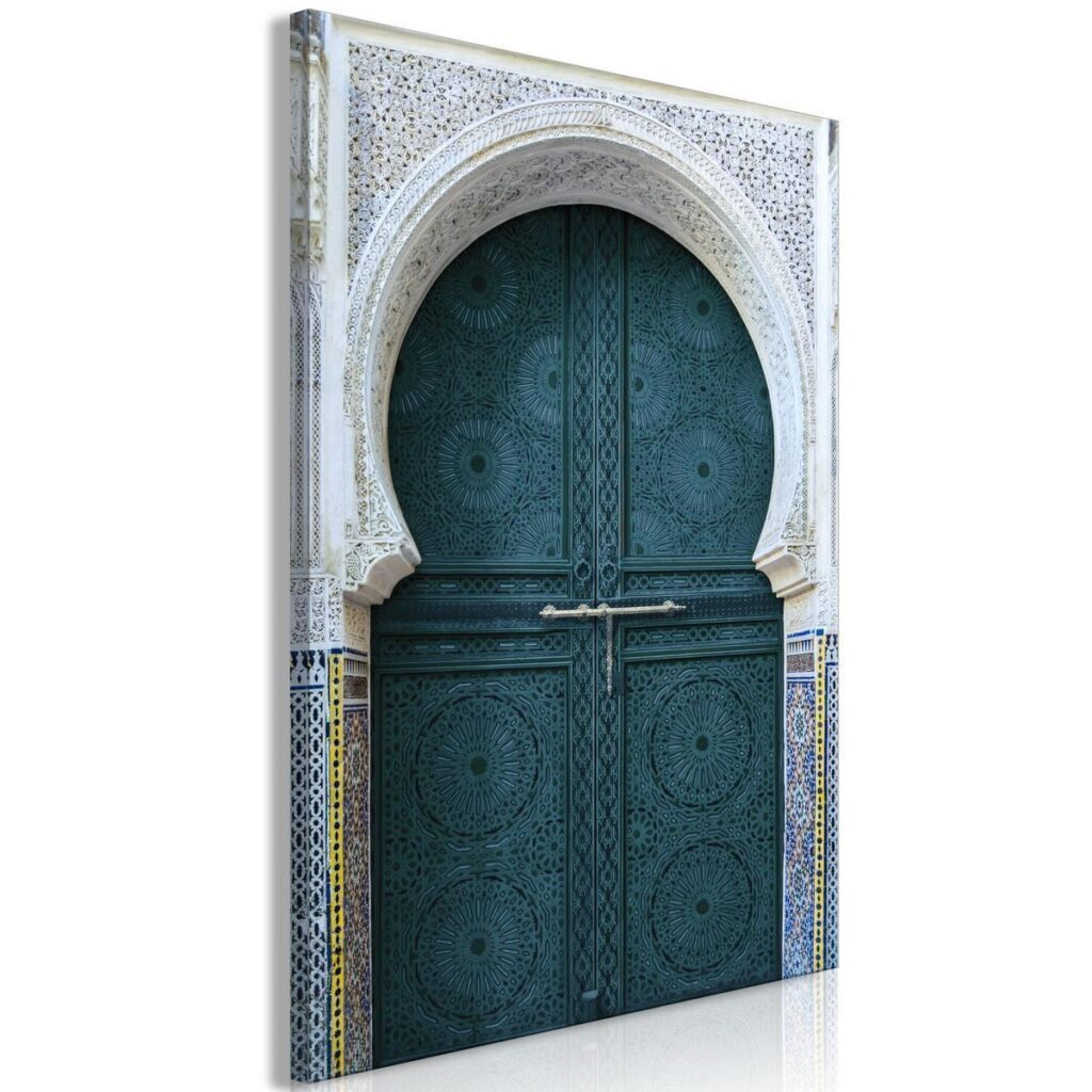 Schilderij - Ethnic Door (1 Part) Vertical - Afbeelding 2