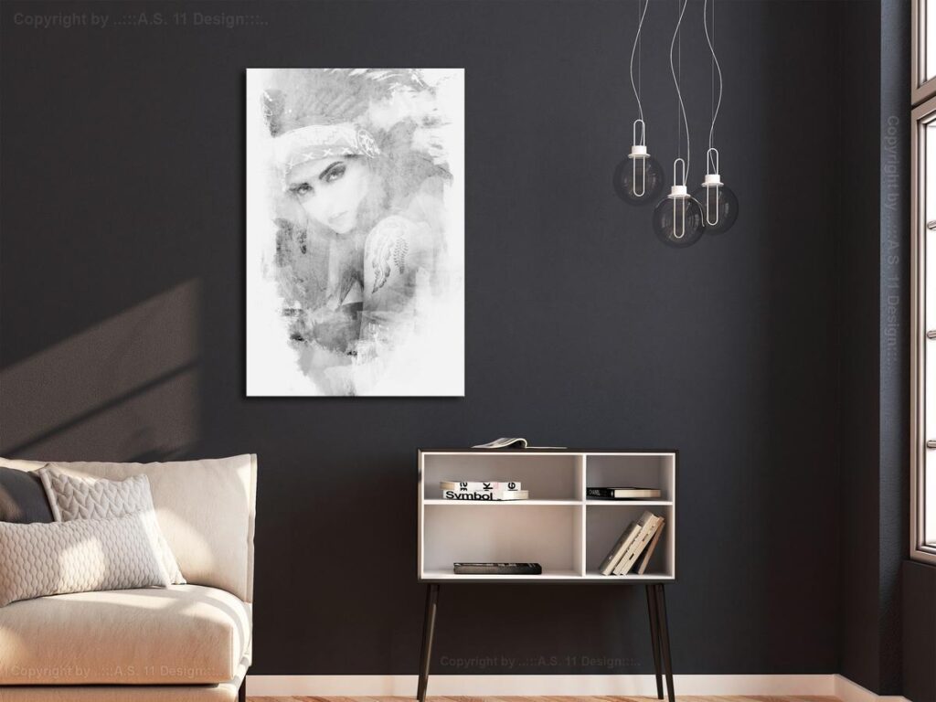 Schilderij - Ethnic Look (1 Part) Vertical