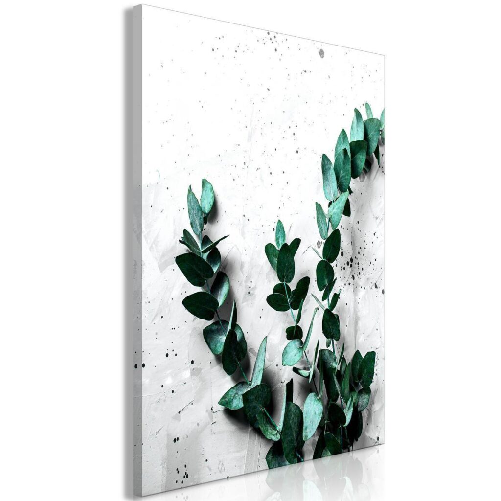 Schilderij - Eucalyptus Scent (1 Part) Vertical - Afbeelding 2