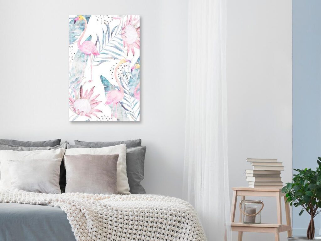Schilderij - Exotic Fog (1 Part) Vertical - Afbeelding 2