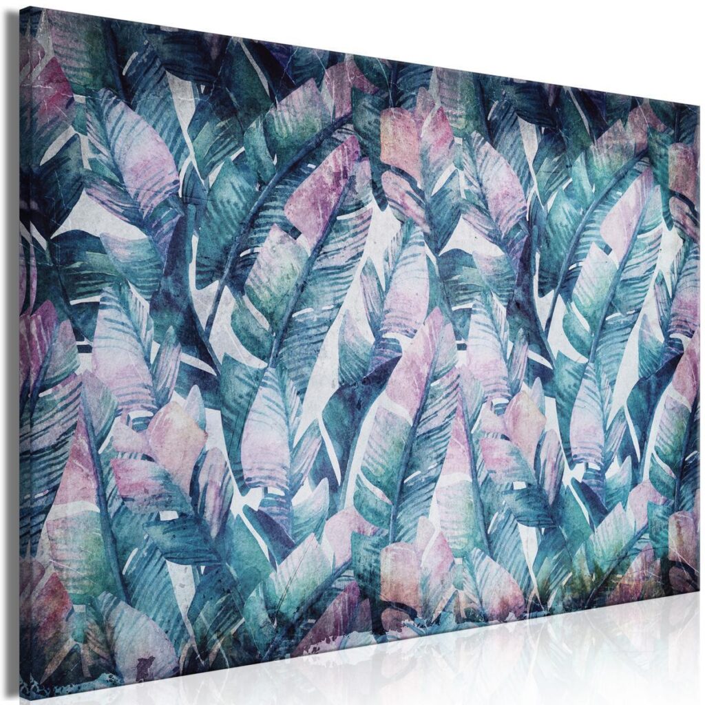 Schilderij - Exotic Story (1 Part) Vertical - Afbeelding 2