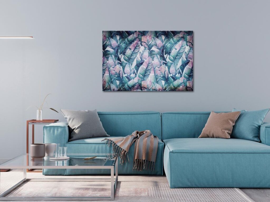 Schilderij - Exotic Story (1 Part) Vertical