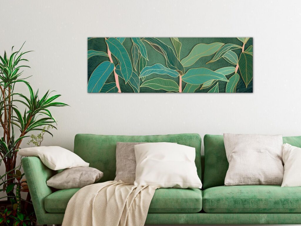 Schilderij - Exotic Views (1 Part) Narrow - Afbeelding 2