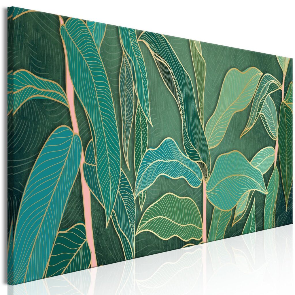 Schilderij - Exotic Views (1 Part) Narrow