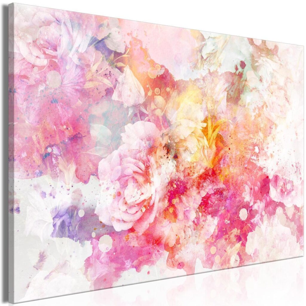 Schilderij - Explosion of Flowers (1 Part) Wide - Afbeelding 2