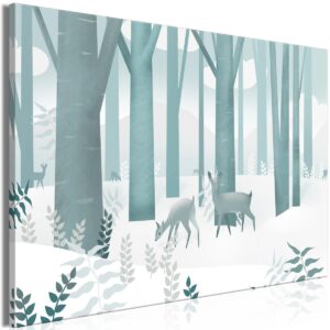 Schilderij - Fairy-Tale Forest (1 Part) Vertical - First Variant