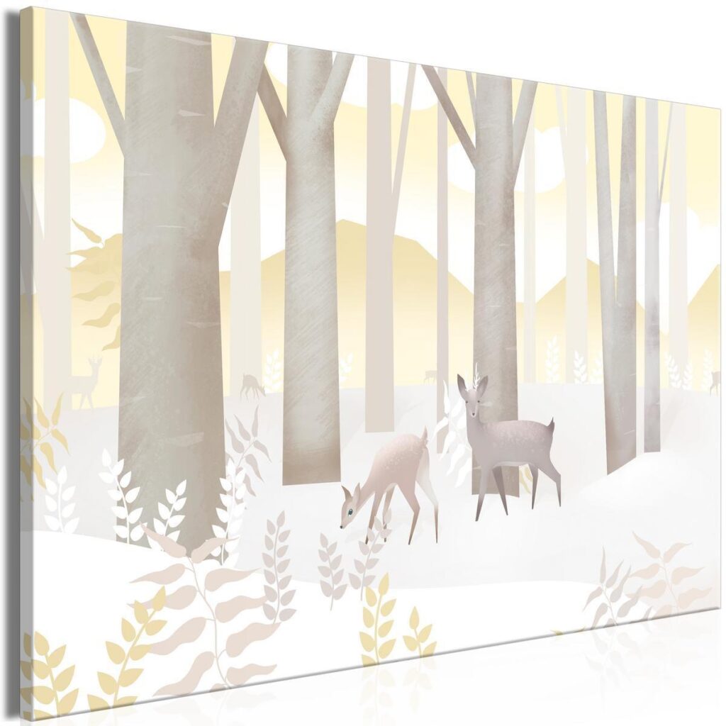Schilderij - Fairy-Tale Forest (1 Part) Vertical - Third Variant