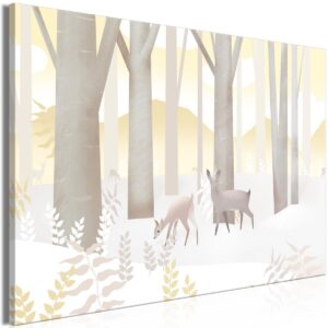 Schilderij - Fairy-Tale Forest (1 Part) Vertical - Third Variant
