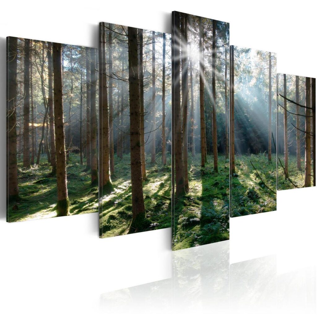 Schilderij - Fairytale Forest - Afbeelding 2