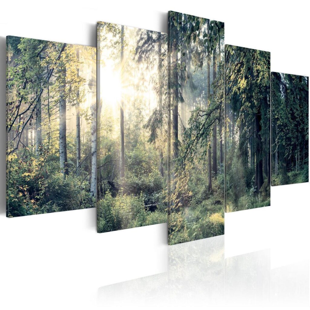 Schilderij - Fairytale Landscape - Afbeelding 2