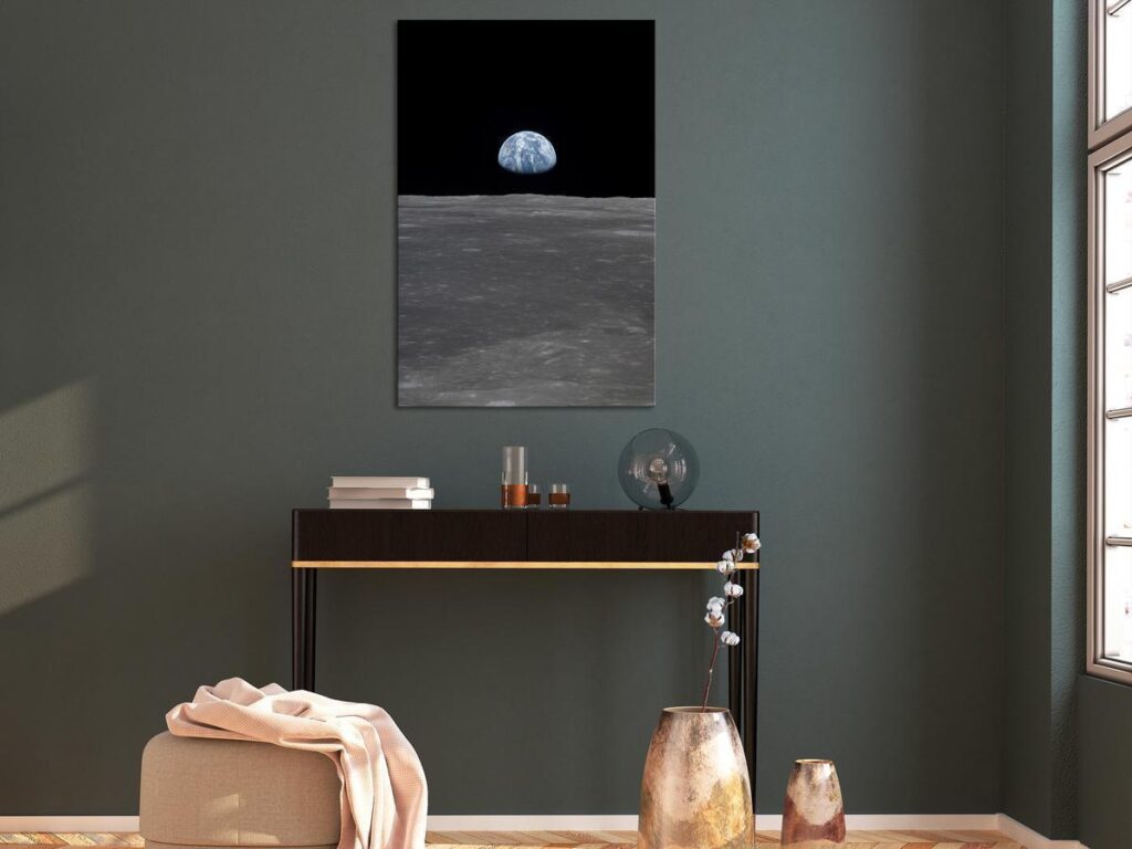 Schilderij - Far Away from Home (1 Part) Vertical
