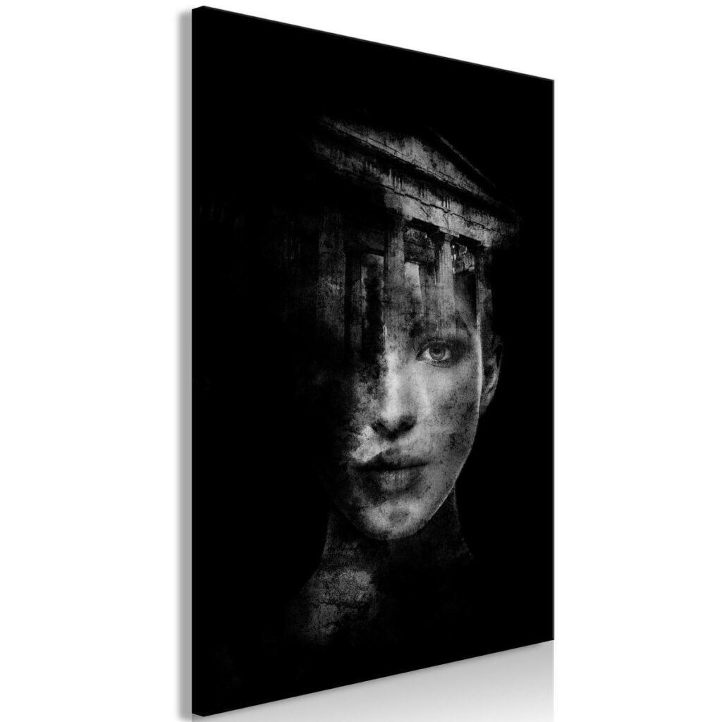 Schilderij - Feminine Architecture (1 Part) Vertical - Afbeelding 2
