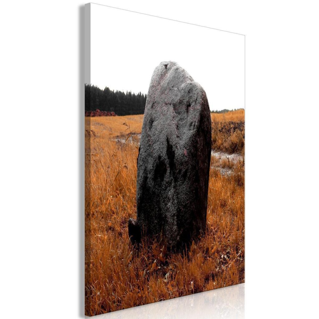 Schilderij - Field Signpost (1 Part) Vertical - Afbeelding 2