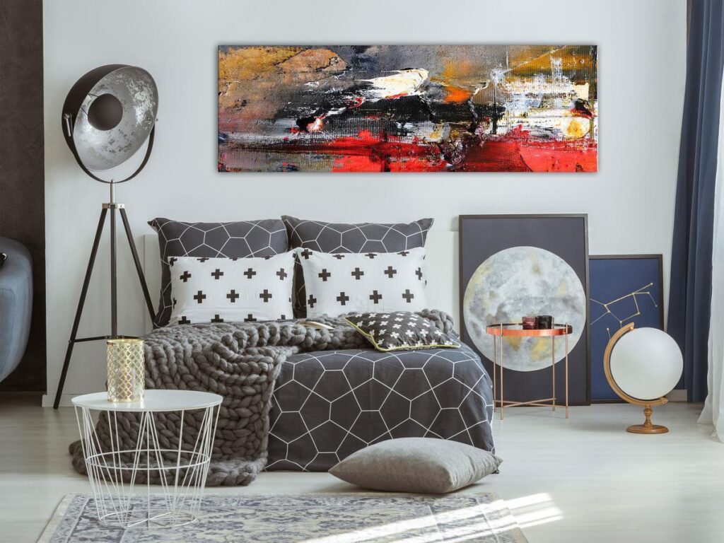 Schilderij - Fiery Rush (1 Part) Narrow - Afbeelding 2