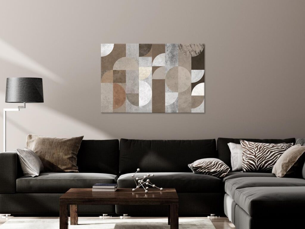 Schilderij - Figures Dance (1 Part) Wide