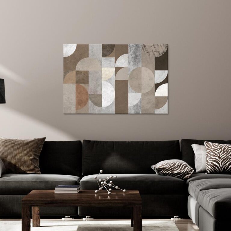 Schilderij - Figures Dance (1 Part) Wide