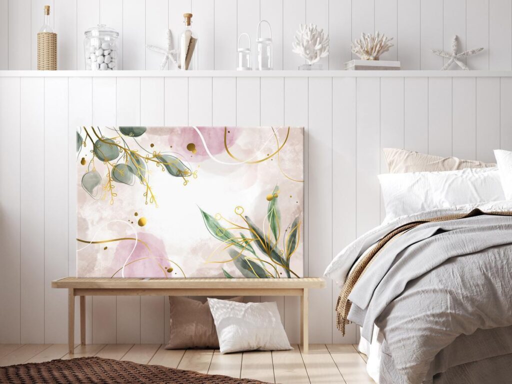 Schilderij - Flash of Nature (1 Part) Wide - Afbeelding 2