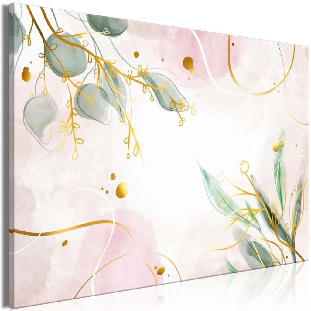 Schilderij - Flash of Nature (1 Part) Wide