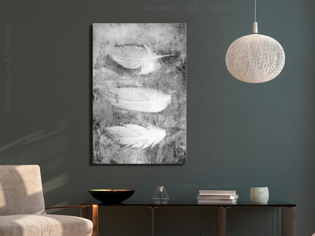 Schilderij - Fleeting Mystery (1 Part) Vertical
