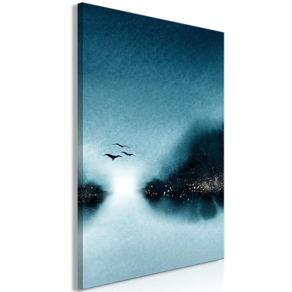 Schilderij - Flight at Dawn (1 Part) Vertical - Afbeelding 2