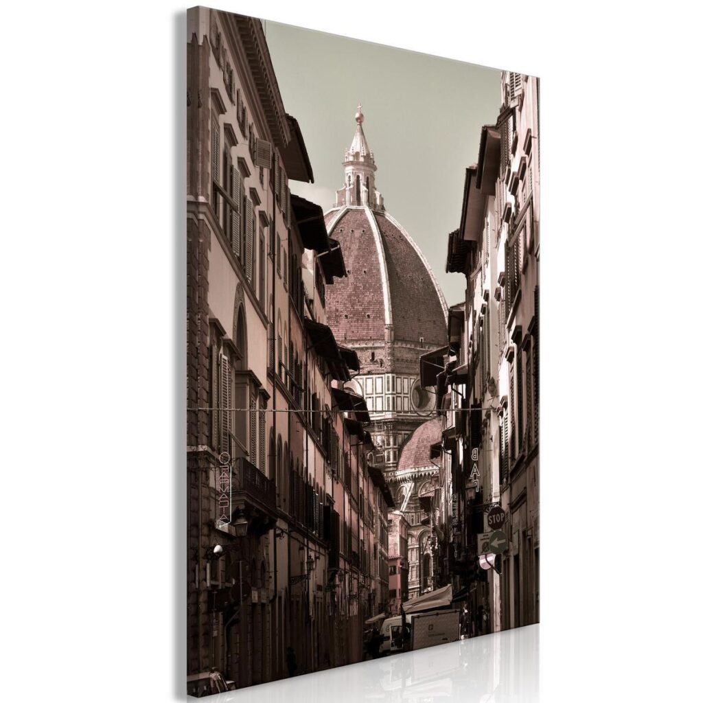 Schilderij - Florence (1 Part) Vertical - Afbeelding 2