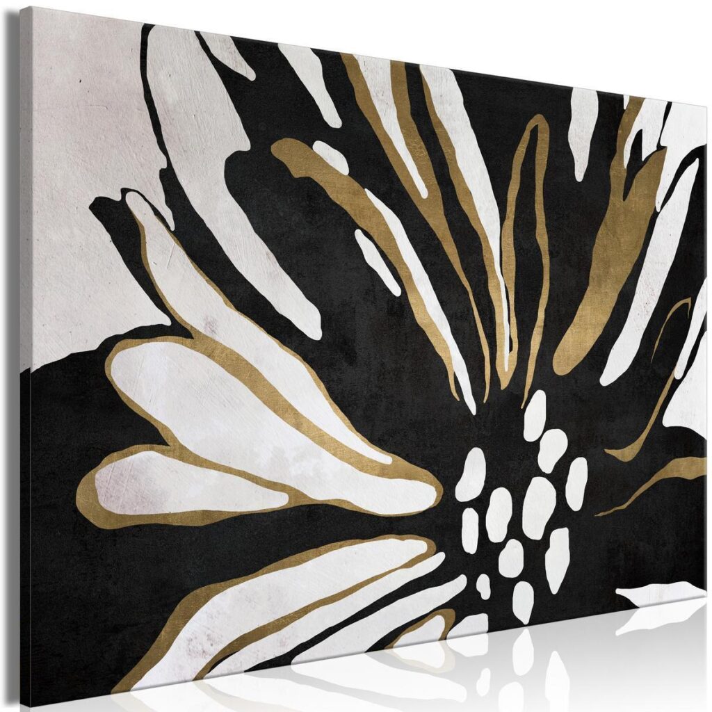 Schilderij - Flower of the Night (1 Part) Wide