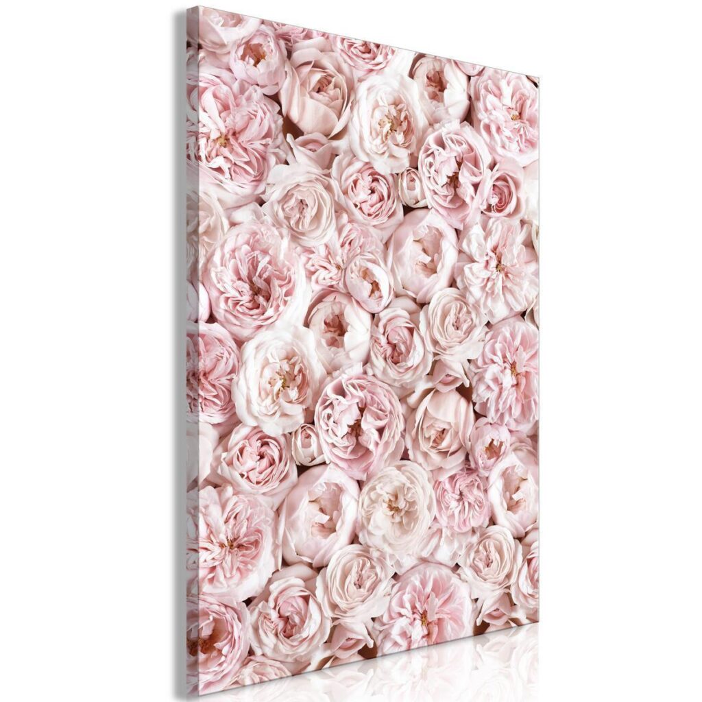 Schilderij - Flowers From the Garden (1 Part) Vertical - Afbeelding 2