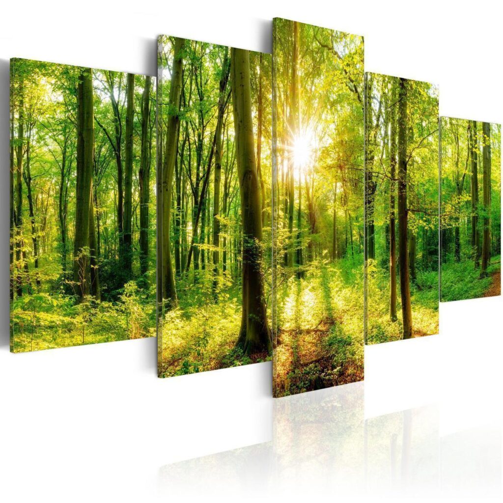 Schilderij - Forest Tale