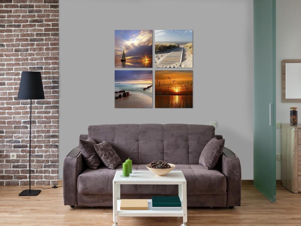 Schilderij - From Dusk to Dawn - Afbeelding 2