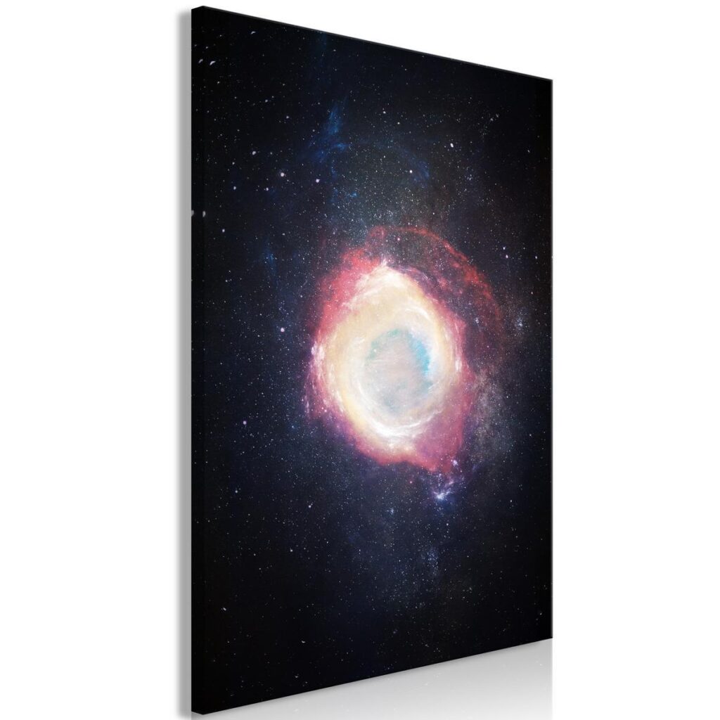 Schilderij - Galactic Explosion (1 Part) Vertical - Afbeelding 2