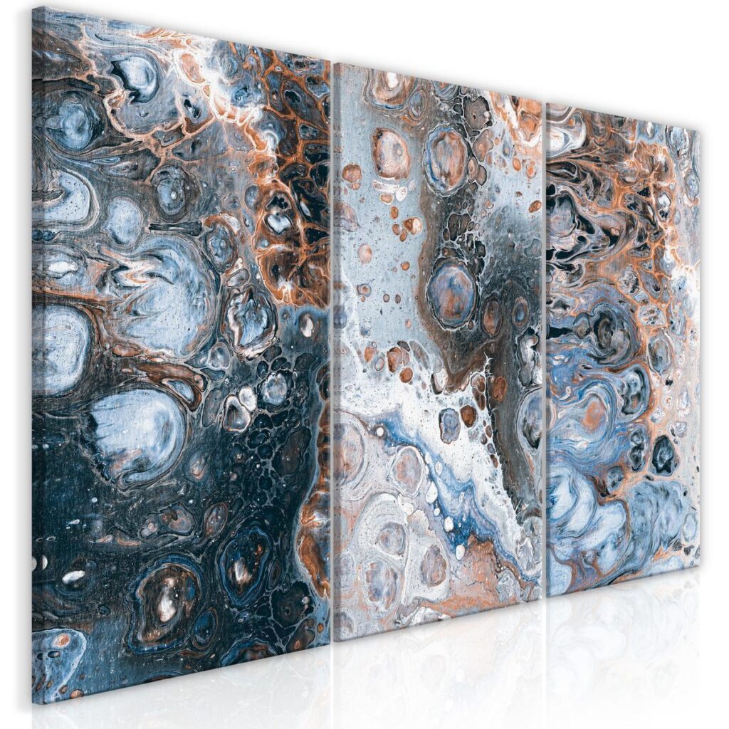 Schilderij - Galaxy (3 Parts)