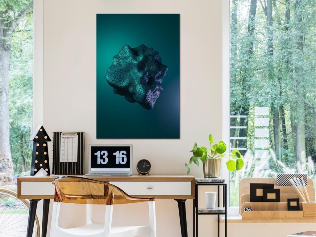 Schilderij - Gamma (1 Part) Vertical