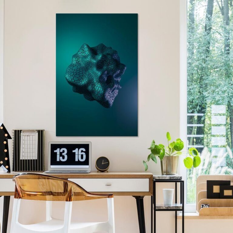 Schilderij - Gamma (1 Part) Vertical
