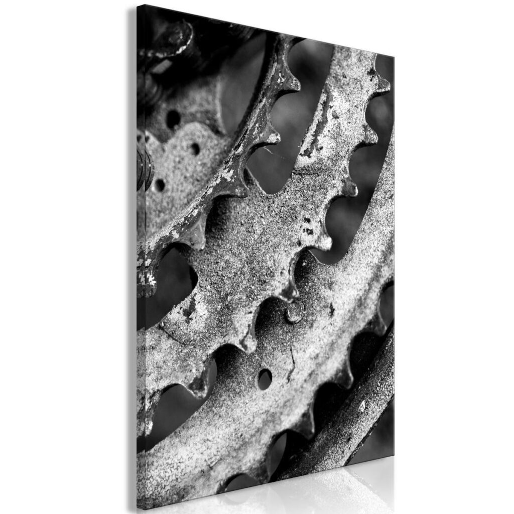 Schilderij - Gears (1 Part) Vertical - Afbeelding 2