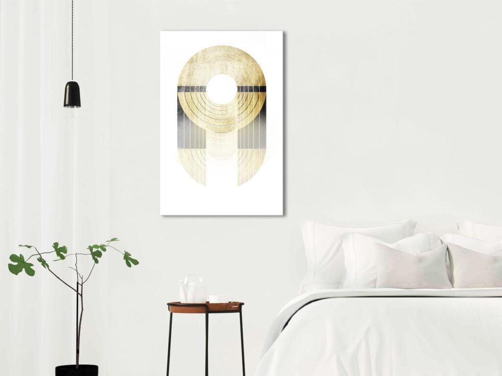 Schilderij - Gold Trophy (1 Part) Vertical