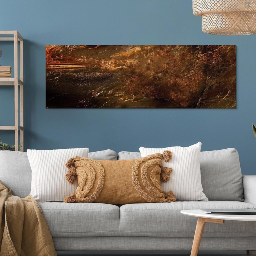 Schilderij - Golden Citadel - Afbeelding 4