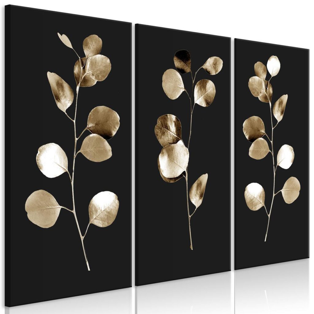 Schilderij - Golden Dusk (3 Parts)
