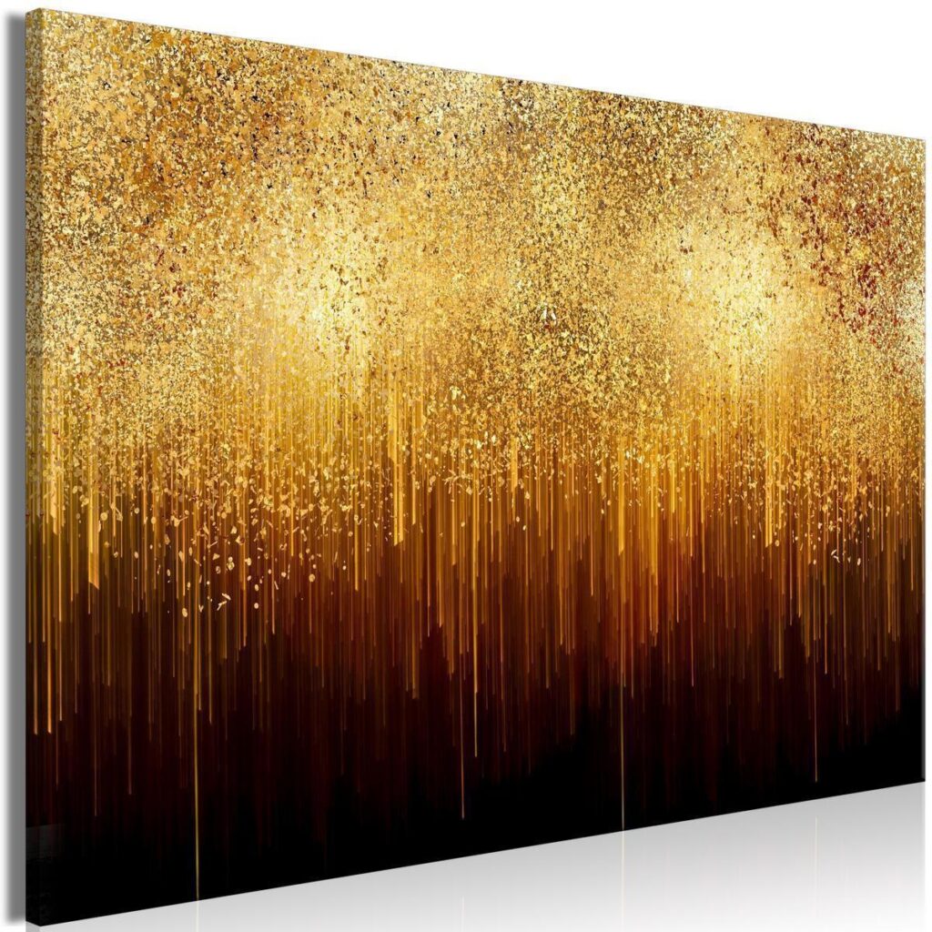 Schilderij - Golden Expansion (1 Part) Wide - Afbeelding 2