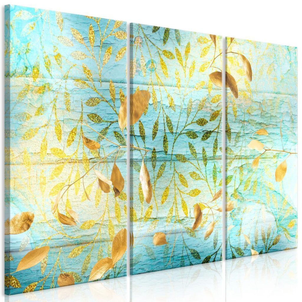 Schilderij - Golden Harvest (3 Parts) - Afbeelding 2