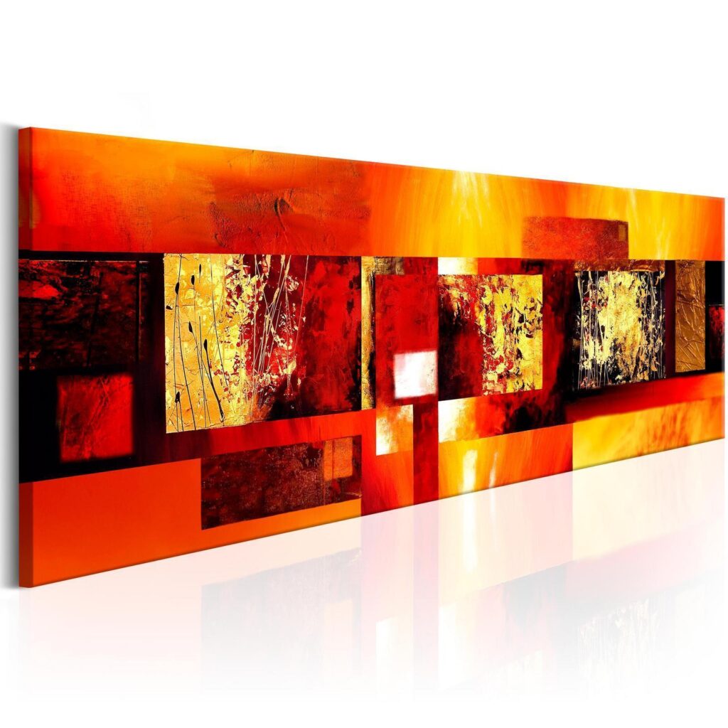 Schilderij - Golden Spell - Afbeelding 2