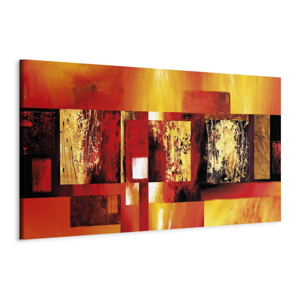 Schilderij - Golden Spell - Afbeelding 3