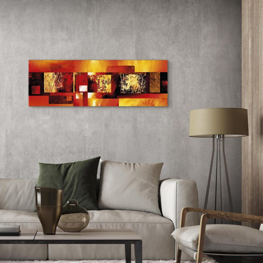 Schilderij - Golden Spell - Afbeelding 4