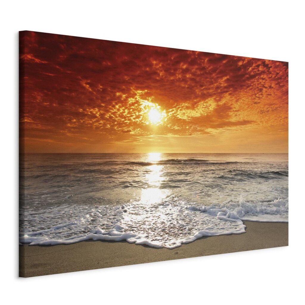 Schilderij - Gorgeous Beach - Afbeelding 3