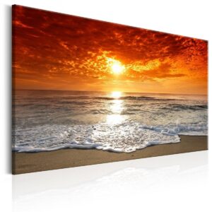 Schilderij - Gorgeous Beach